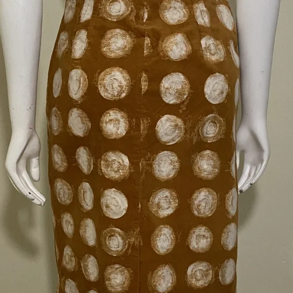 Anthropology MAEVE Polka Dot Pencil Skirt Sz 10 - Picture 3 of 8